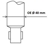 KYB Stötdämpare 553389