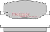 METZGER AUTOTEILE Jarrupala, levyjarru 1170259
