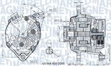 MAGNETI MARELLI kintamosios srovės generatorius 063731725010