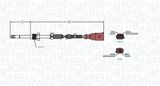 MAGNETI MARELLI Andur, heitgaasitemperatuur 172000215010