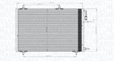 MAGNETI MARELLI Конденсатор, кондиционер 350203816000