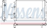 NISSENS Радиатор, охлаждение двигателя 63896A