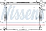 NISSENS Kylare, motorkylning 65546A