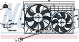NISSENS Ventilaator,mootorijahutus 85644