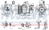 NISSENS Kompressor,kliimaseade 890087