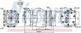 NISSENS Kompressor, klimatanläggning 89040