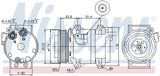 NISSENS Kompressor, klimatanläggning 89070