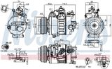NISSENS Kompressor,kliimaseade 890792
