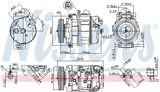 NISSENS Kompressor,kliimaseade 89359