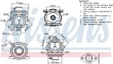 NISSENS EGR-klapp 98294