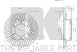 NK Тормозной диск 203271