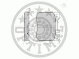 OPTIMAL Комплект тормозных колодок, дисковый тормоз 2301