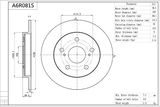 AISIN Jarrulevy A6R081S