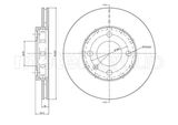 TRUSTING Тормозной диск DF454