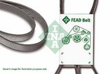 Schaeffler INA V formos rumbuoti diržai FB 6PK1203