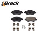 BRECK Bromsbeläggssats, skivbroms 24072 00 702 00