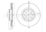 fri.tech. Bromsskiva BD1003