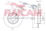 RAICAM Тормозной диск RD00881