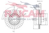 RAICAM Тормозной диск RD00883