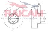 RAICAM Тормозной диск RD01031