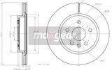 MAXGEAR Bremžu diski 19-2368