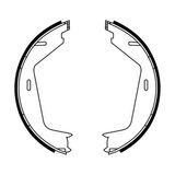ABE Bromsbackar, sats, parkeringsbroms CRV005ABE