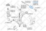 STELLOX Bälgar, styrsystem 14-98015-SX