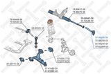 STELLOX Наконечник поперечной рулевой тяги 51-00201-SX