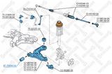 STELLOX Подвеска, рычаг независимой подвески колеса 87-71034-SX