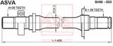 ASVA Vetoakseli SHM-003