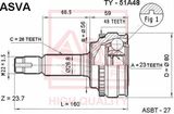 ASVA Ledsats, drivaxel TY-51A48