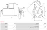 AS-PL Стартер S3159S