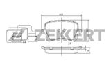 ZEKKERT Piduriklotside komplekt, ketaspidur BS-1168