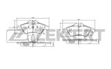 ZEKKERT Jarrupala, levyjarru BS-2123