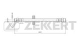ZEKKERT Тормозной шланг BS-9398