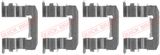 QUICK BRAKE Zestaw akcesoriów, klocki hamulcowe 109-1184
