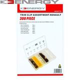 ENERGY Fiksējošo skavu komplekts, Virsbūve NE00770