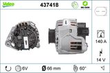 VALEO Генератор 437418
