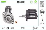 VALEO Startmotor 455672