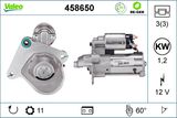 VALEO Startmotor 458650