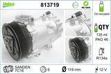 VALEO Kompressor, klimatanläggning 813719