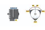 BOSCH Generator 0 120 489 710
