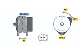BOSCH Generator 0 124 525 125