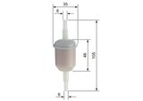 BOSCH Топливный фильтр 0 450 904 058
