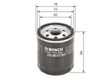 BOSCH Oljefilter 0 451 103 363