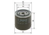 BOSCH Oljefilter 0 451 203 154