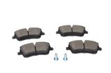 BOSCH Комплект тормозных колодок, дисковый тормоз 0 986 424 517