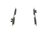 BOSCH Bromsbeläggssats, skivbroms 0 986 424 558