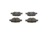 BOSCH Комплект тормозных колодок, дисковый тормоз 0 986 424 808