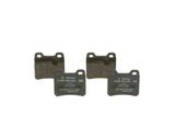 BOSCH Комплект тормозных колодок, дисковый тормоз 0 986 460 955